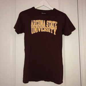 ASU maroon t-shirt